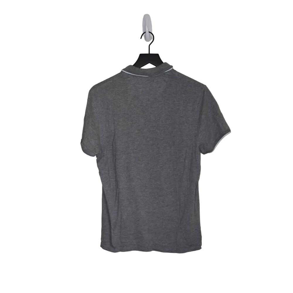 Ted Baker Gray Collared Button Polo T Shirt Size 4 - Picture 2 of 5